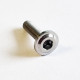 Titanium flanged servo screw (4pcs)