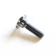 Titanium flanged servo screw (4pcs)