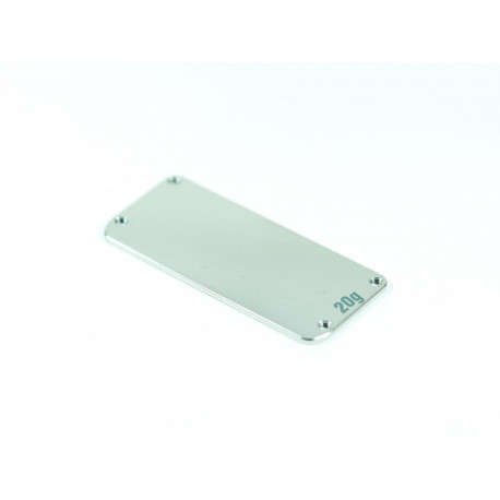 Quality Stainless ESC/Receiver Balance Plate (20g)