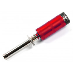 Glow Starter with Meter SC-Size Red anodized