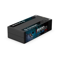 LIPO 6000mAh 7.4v 2S SHORTY 130C