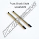 8X 2.0 - Front Shock Shaft S2 Steel