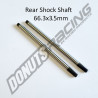 8X 2.0 - Rear Shock Shaft S2 Steel (2pcs)
