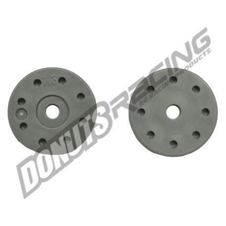 1/8 BBS Precision Plastic Shock Piston(1.3X8Holes)(2)