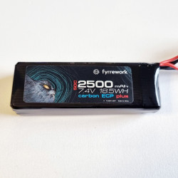 LIPO Rx 2500mAh 2S 7,4v 50C