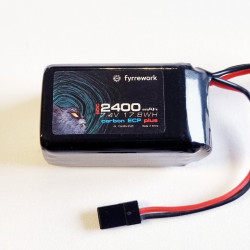 Lipo Rx 2400mAh 7.4v 2S 50C