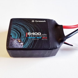 LIPO 6400mAh 200C 7.4v Drag Champion Pack