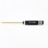 Hex Ball Driver Aluminium 2,0mm-5/64" TiCo Black