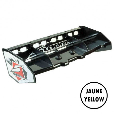 1/8 Off Road Pro-Speed 2.0 Race Wing (YELLOW)(Pre-Holes)