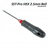 SST-Pro Tournevis HEXA 2.5mm Ball