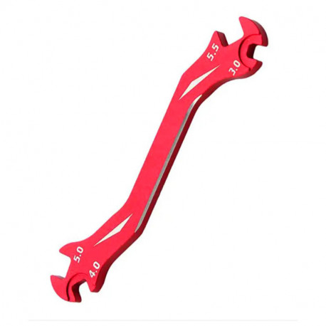 Hex Nut wrench Red