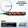 Tournevis EXPERT HEXA 2.0mm Acier SK51