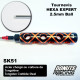 Tournevis EXPERT HEXA 2.5mm Boule Acier SK51