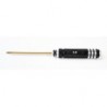 Flat-Head Screwdriver Alu 3,0mm TiCo Black