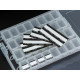 SMALL PARTS CASE SET (8compartments/4pcs)