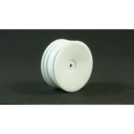 1/10 2WD Off Road Front Dish Wheel white 12mm(4)