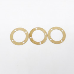 Center Big Bore Plastic Diff. Case Gasket Asbestos free 0,4mm (3pc)