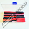 Assortiments gaine thermo Noir/Rouge