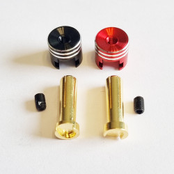 Plugs Alu PK 5mm (1 paire)