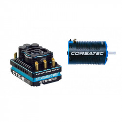 Combo ESC PRO 1/8 250A + moteur 2100Kv