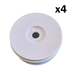 1/8 Off road white wheels (4pcs)