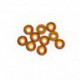 Washers - Conical - Aluminum - 4mm - Gold (10 pcs)