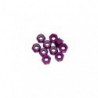 Ecrou 4mm Violet (x10)