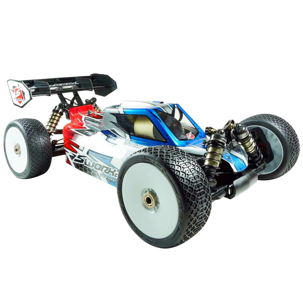 SWORKZ S35-4ラジコンカー O.S.エンジン.サーボ、スターター付き。