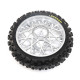 Dunlop MX53 Rear Tire Mounted, Chrome: Promoto-MX