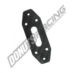 S35-4/4E Evo : Plaque Sup de Diff Central en Carbone