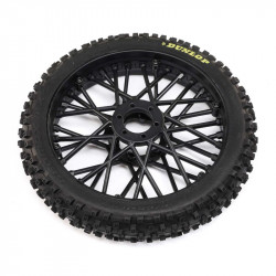 Dunlop MX53 Front Tire Mounted, Black: Promoto-MX