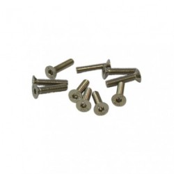 Screws - Flat Head - Hex (Allen) - M3 x 16mm (10 pcs)