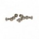 Screws - Flat Head - Hex (Allen) - M4 x 8mm (10 pcs)