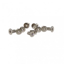 Screws - Flat Head - Hex (Allen) - M4 x 8mm (10 pcs)