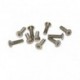 Screws - Flat Head - Hex (Allen) - M4 x 16mm (10 pcs)