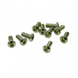 Screws - Button Head - Hex (Allen) - M3 x 6mm (10 pcs)