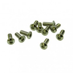 Screws - Button Head - Hex (Allen) - M3 x 8mm (10 pcs)