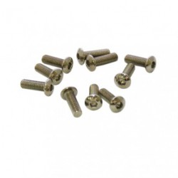 Screws - Button Head - Hex (Allen) - M4 x 12mm (10 pcs)