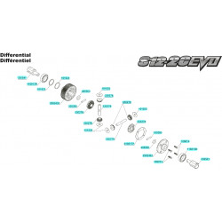 S12-2C EVO Différentiel