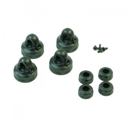 1/10 Pro-Shock Precision Plastic Shock Cap &Seal Cap (4 Sets)