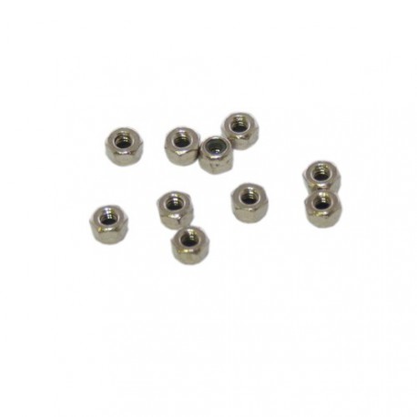 Nuts - M2 nyloc (10 pcs)