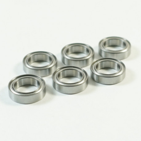 Competition 10x15x4mm Ball Bearing (Metal Case)(6PC)