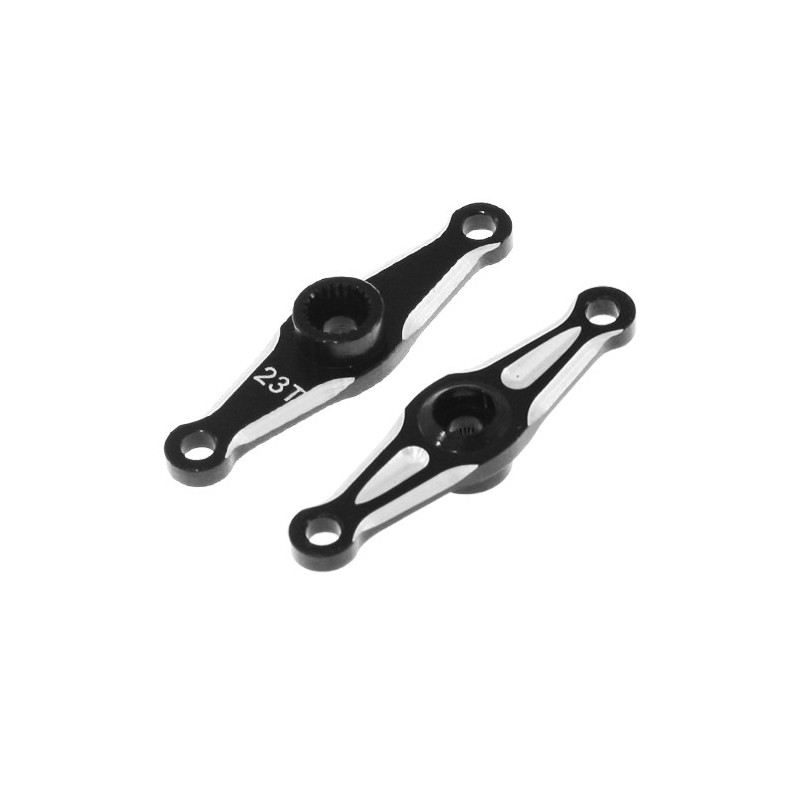 Servo Arm / Horn Aluminum Double 23T Sanwa/Ko/JR (1 pc) (UR1804