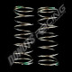 S14/S12/S104 Competition Shock SpringA2(45X1.2X8.5)(FY)