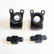 S12-2C/D - Plastic Synthesis Rear Hub (2 Sets)