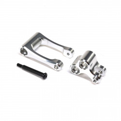 Aluminum Knuckle & Pull Rod, Silver: Promoto-MX