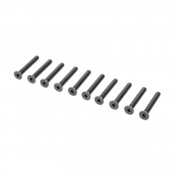 Flat Head Screws, M4 x 30mm (10)