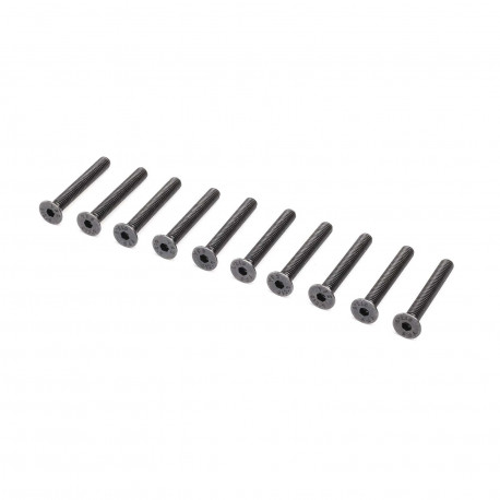 Flat Head Screws, M4 x 30mm (10)