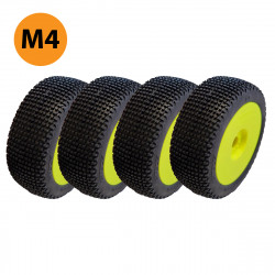 GRIP M4 ( SUPER SOFT) 2 full pairs unglued