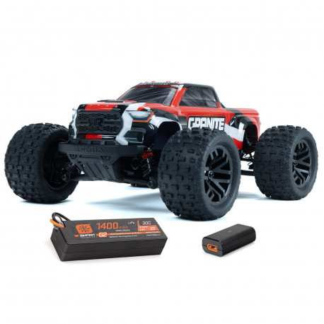 1/18 GRANITE GROM Brushed 4X4 Monster Truck RTR Rouge